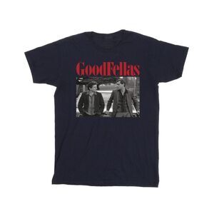 Goodfellas Mens Two Black T-Shirt / Navy Blue